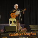 Kavisha Mazzella on stage at the 2025 Guildford Songfest